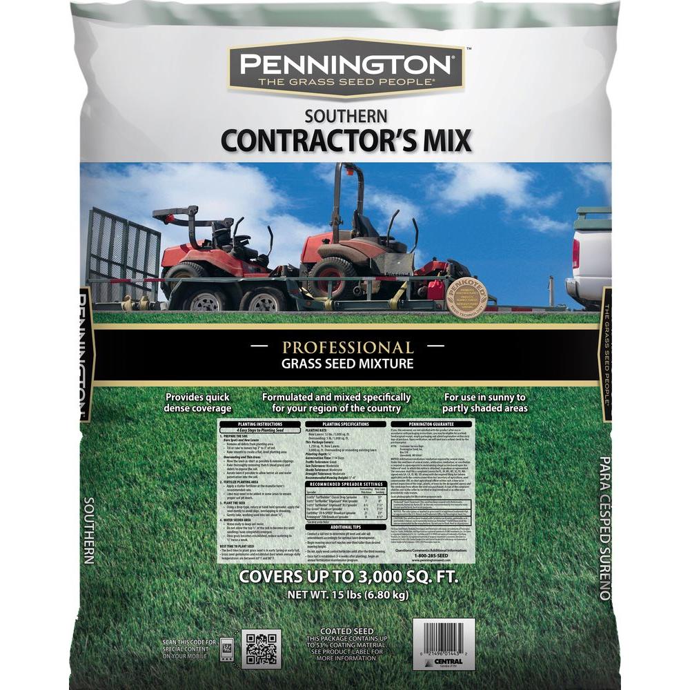 Grass Seed Contractors Mix South - 20 lbs
