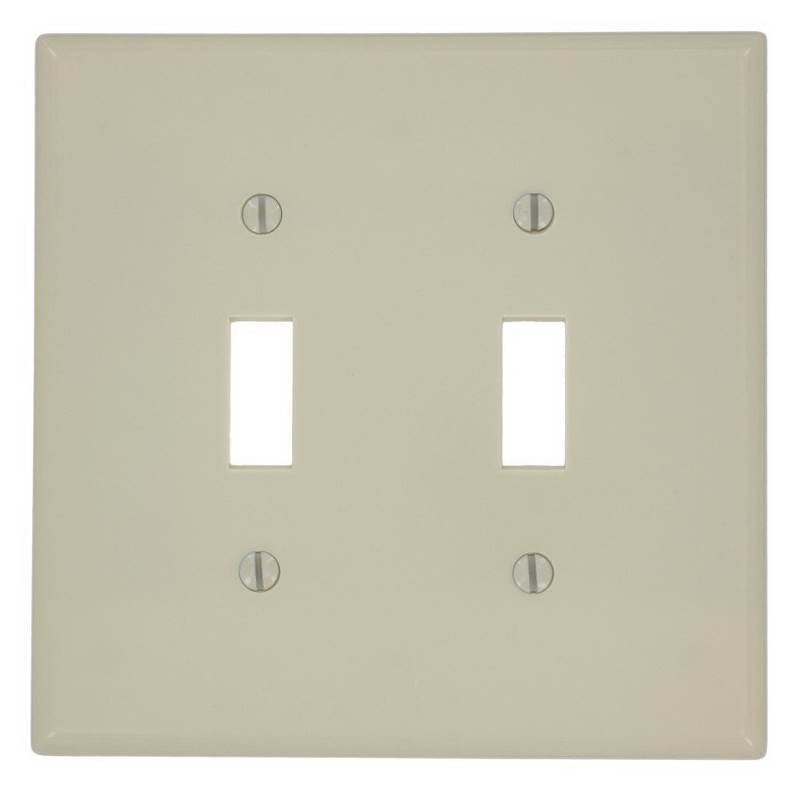 Toggle Device Switch Wallplate, Ivory