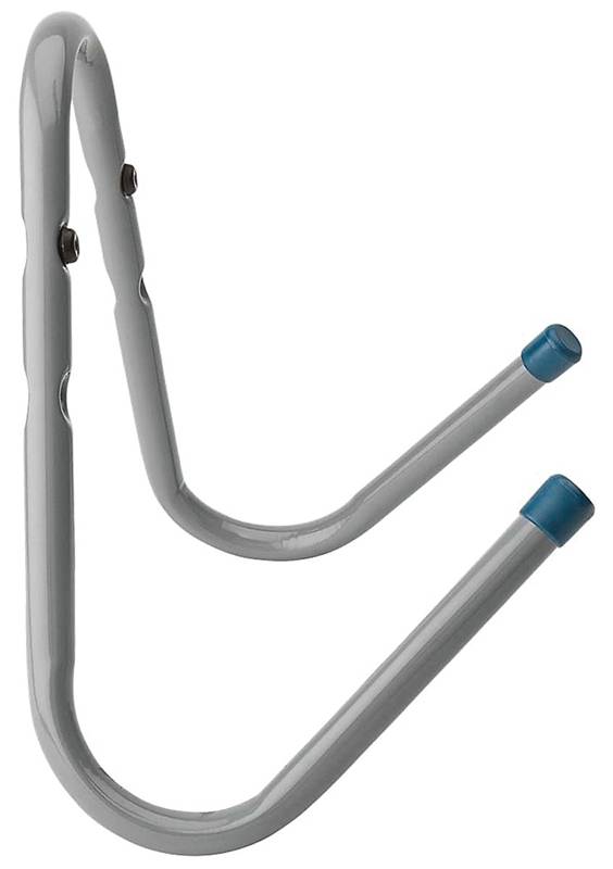 All - Purpose Storage Bracket Tubular Hook & Hanger, Gray