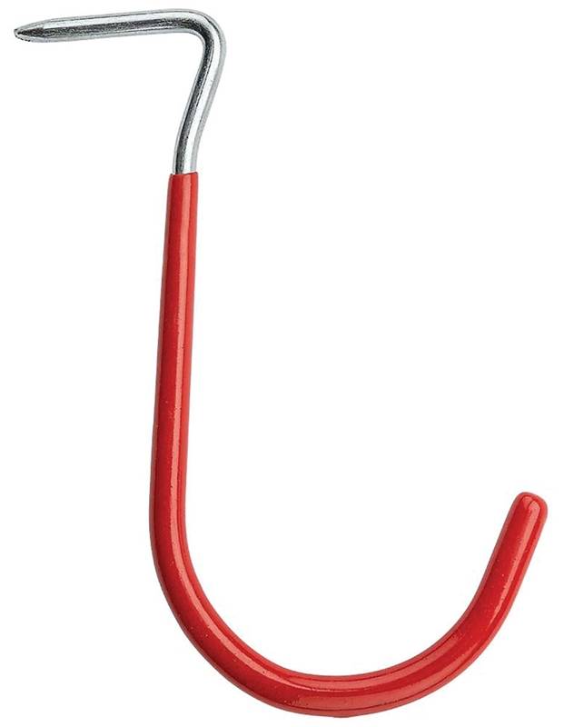 7179666 2 x 0.5 in. Storage Curved Drive Hooks - Vinyl Coat