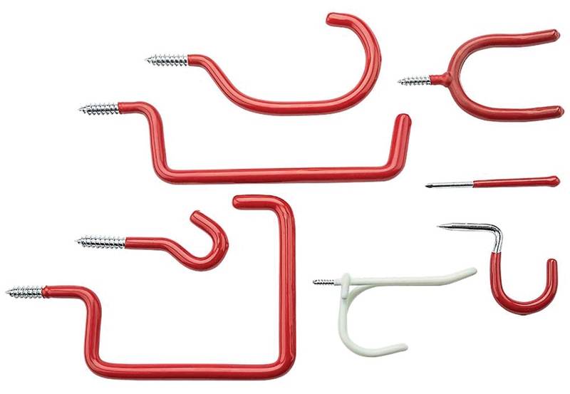 Storage Home Hook Assortment - Vinyl Coat