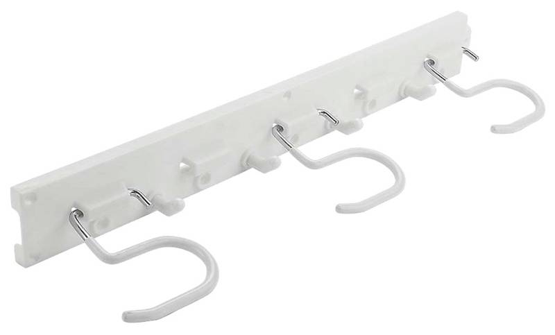 7180276 16 in. Adjustable Storage Organizer Systems, White Finish