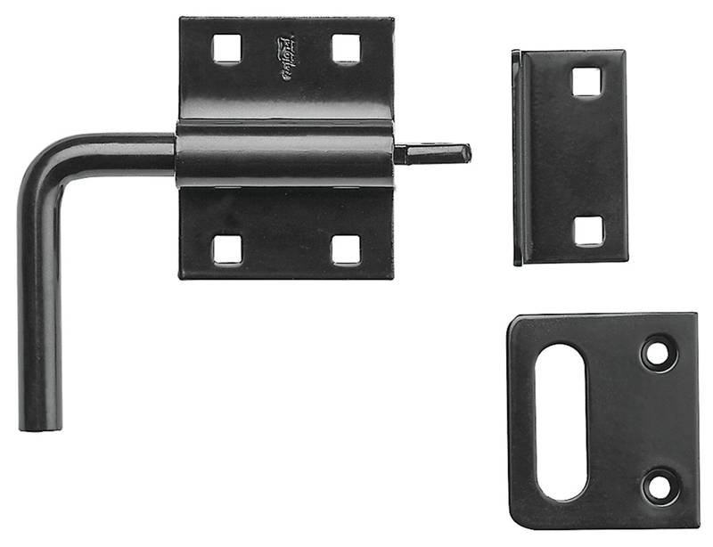 Slide Bolt Door & Gate Latches, Black