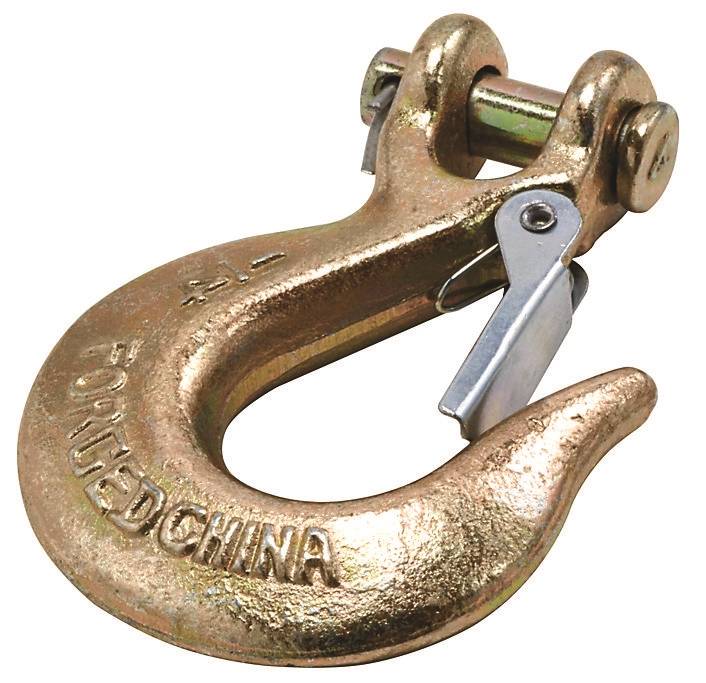 7183189 0.25 in. N830-315 Chain Hook, Yellow Chromate