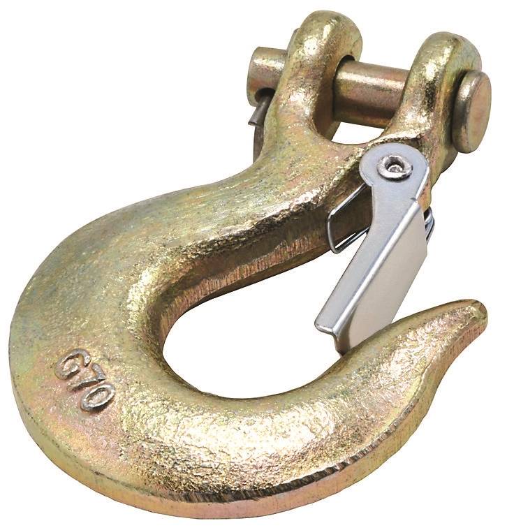 0.31 in. N830-319 Chain Hook, Yellow Chromate