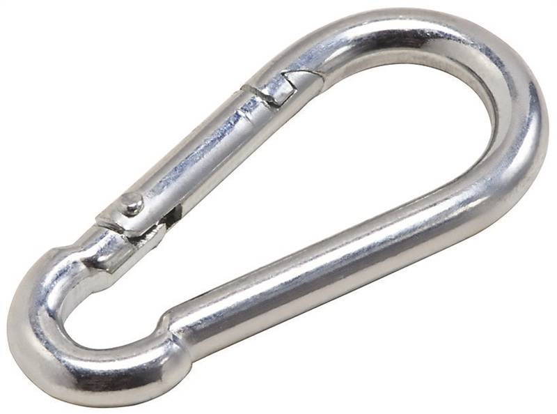 3112BC Series Spring Snap, 1120 lb Working Load, Steel, Zinc