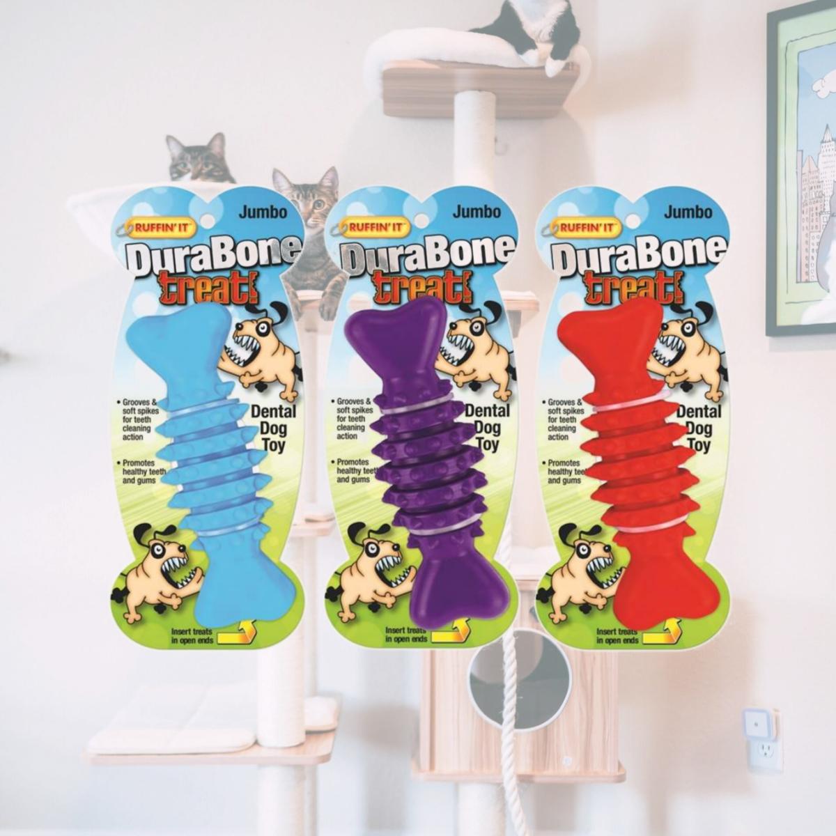 Picture of Rhode Island Textile 4767554 Jumbo Dental Durabone Treat Dog Toy