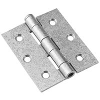 3 x 2.5 in. Removable Pin Broad Hinges, Galvanized