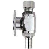 0.5 x 0.37 in. Quarter Turn Straight Ball Valve, Brass