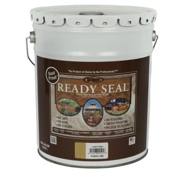 Picture of Ready Seal 7966104 5 gal Pail Exterior Wood Stain & Sealer&#44; Light Oak