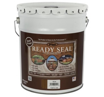 Picture of Ready Seal 7966138 5 gal Exterior Wood Stain & Sealer&#44; Pecan