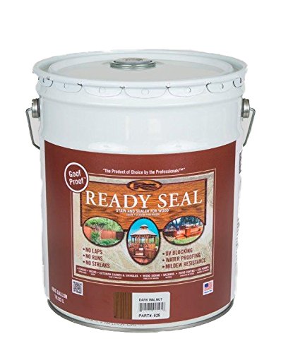Picture of Ready Seal 7966153 5 gal Pail Exterior Wood Stain & Sealer&#44; Dark Walnut