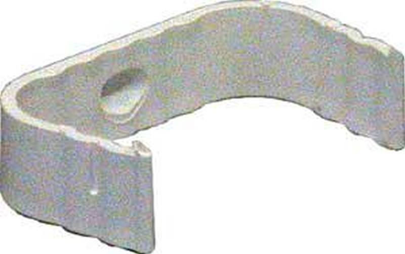 M1634 Brown Traditional Clip Downspout