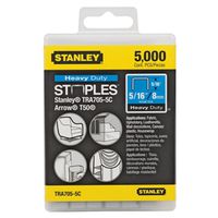 Flat Heavy Duty Crown Staple, 0.312 in. - Pack of 5000