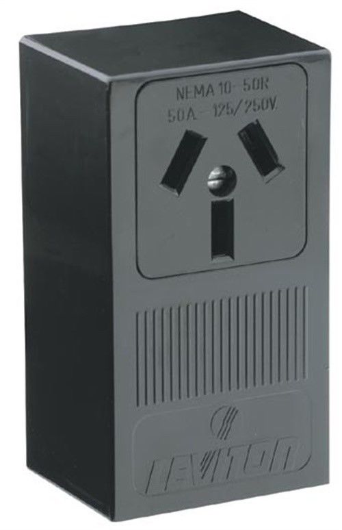Leviton  30A Receptacle Dryer System, Black