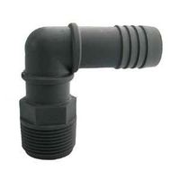 1.5 in. 90 deg Boshart Combination Elbow, Gray - Polyethylene