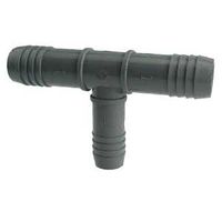 1 x 1 x 0.75 in. Boshart Hose Reducing Tee, Polyethylene