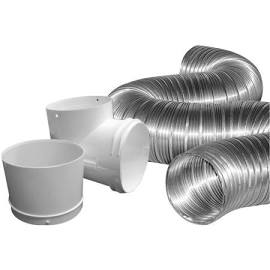Picture of Dundas Jafine 0198846 4 in. x 8 ft. Aluminium Duct & Dryer Kit