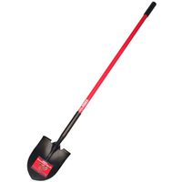 Picture of Bully Tools 7775034 Steel Round Point Shovel with Open Back Long Handle