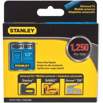 Picture of Dewalt 2272276 0.5 in. Heavy Duty Staples&#44; Yellow & Black - 1250 Piece
