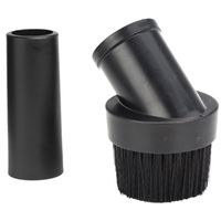 Shop Vac Black Polypropylene 1 1/2 Inch Hose Round Brush with Adaptor - 9199700
