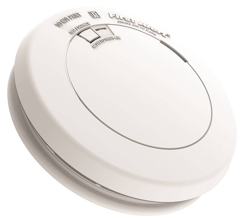 Picture of First Alert 7771140 Smoke Co Alarm Batt Only Round