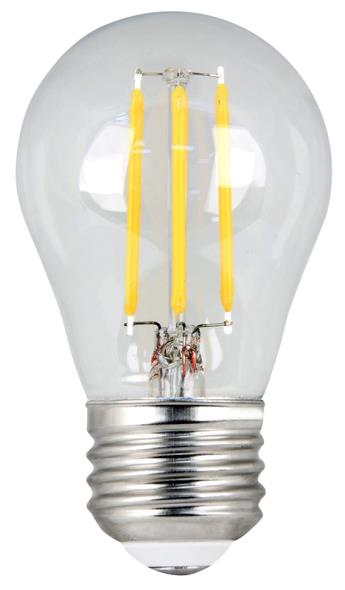 Dimmable 60W A15 LED Bulb - Clear - 27K - Energy Efficient