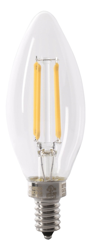 40W Torpedo Dimmable Frost LED Bulb - 27K
