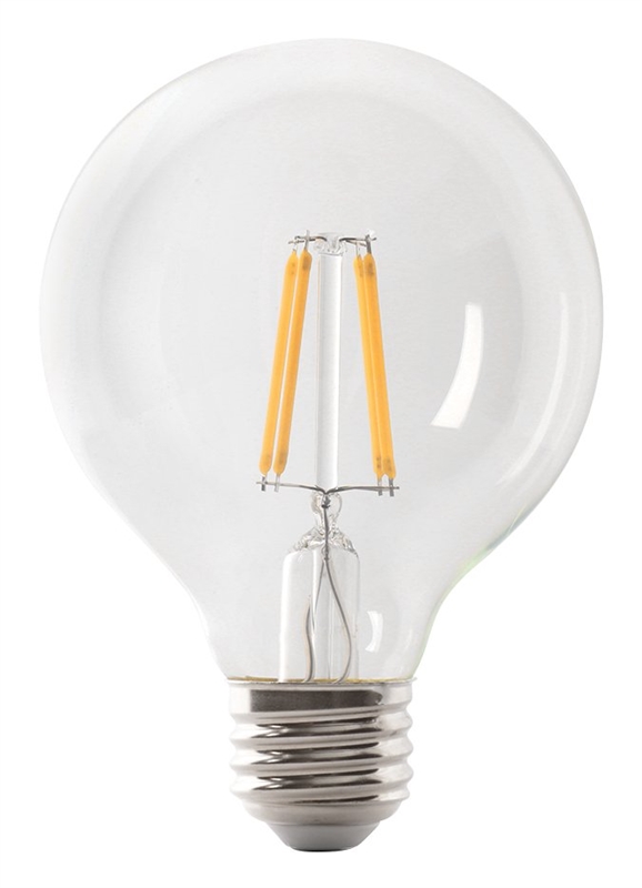 40W G25 Dimmable LED Bulb, Clear - 5K