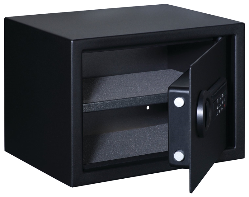 Security Safe, 0.99 cu ft, 22 lb, Electronic Lock No Rated
