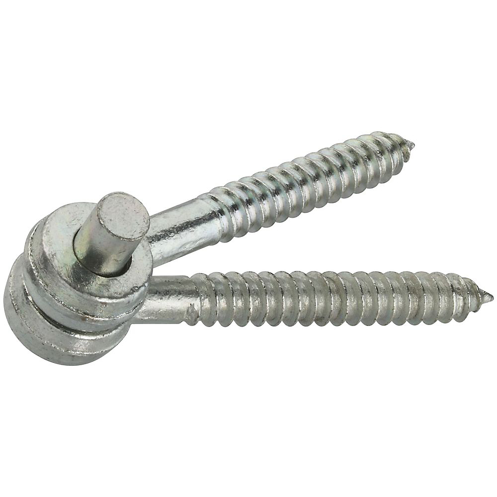 Picture of National Hardware 7228158 0.625 x 5 in. Screw Hook & Eye Hinges&#44; Zinc Plated