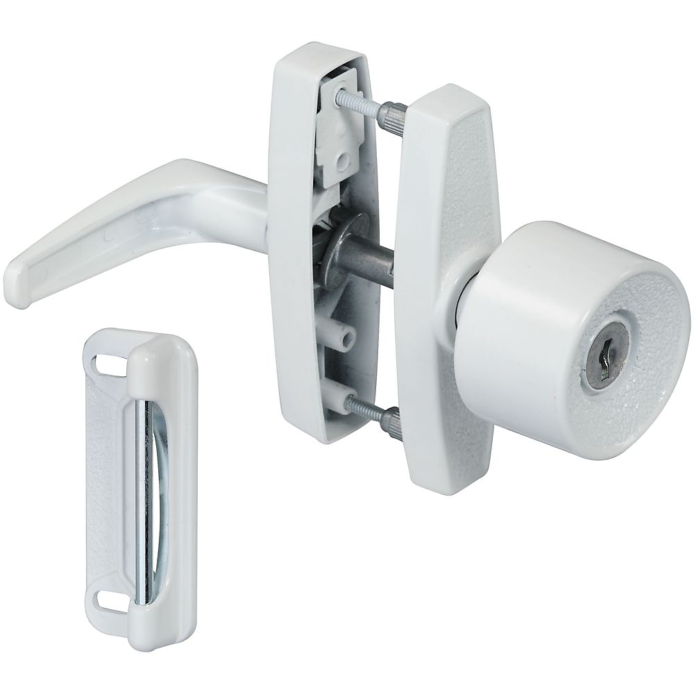 Picture of National Hardware 7228224 Universal Knob Latches with Key&#44; White