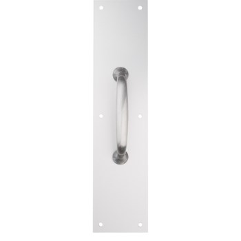 7240997 3.5 x 15 in. Aluminum Pull Plate