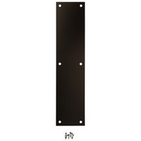 3.5 x 15 in. Oil Rubbed Bronze Push Plate