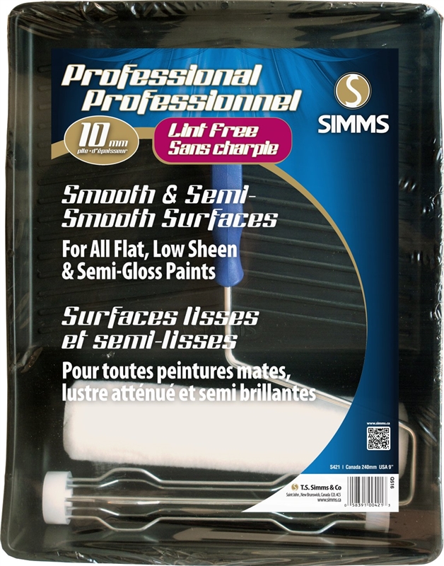 10 in. x 240 mm Roller Set - 3 Piece