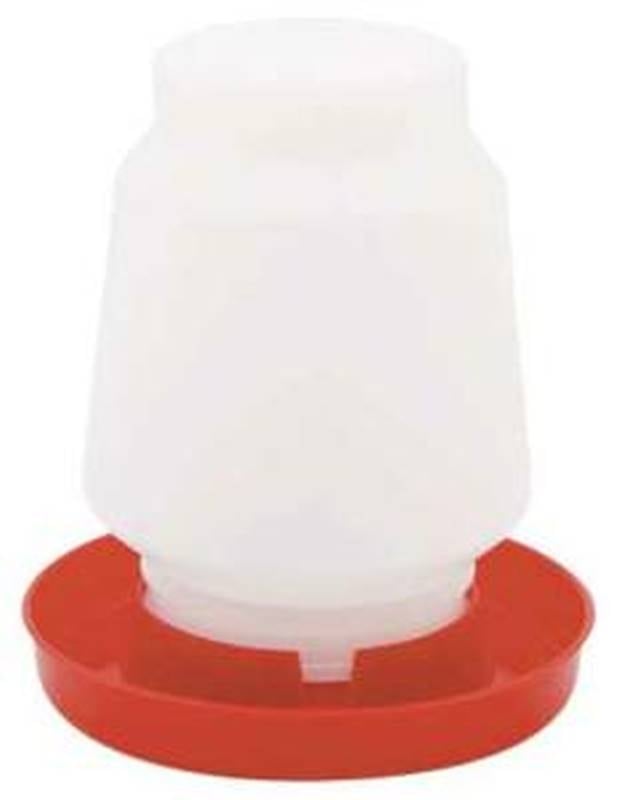1 gal Poultry Fountain Jar - White