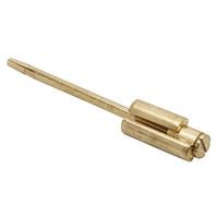 5inch 127 mm HeavyDuty Hinge Pin Door Stop, Polished Brass
