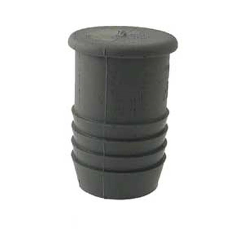 278234 1.5 in. Polyethylene Insert Plug Pipe, Gray