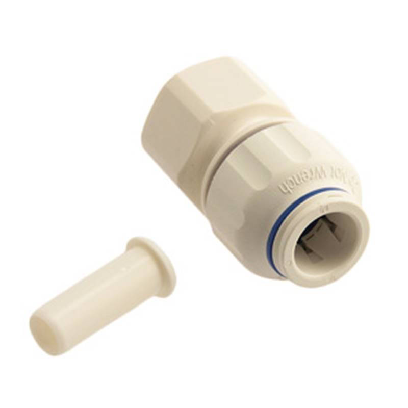 0.5 in. Polyethylene Pipe Adapter - White & Blue