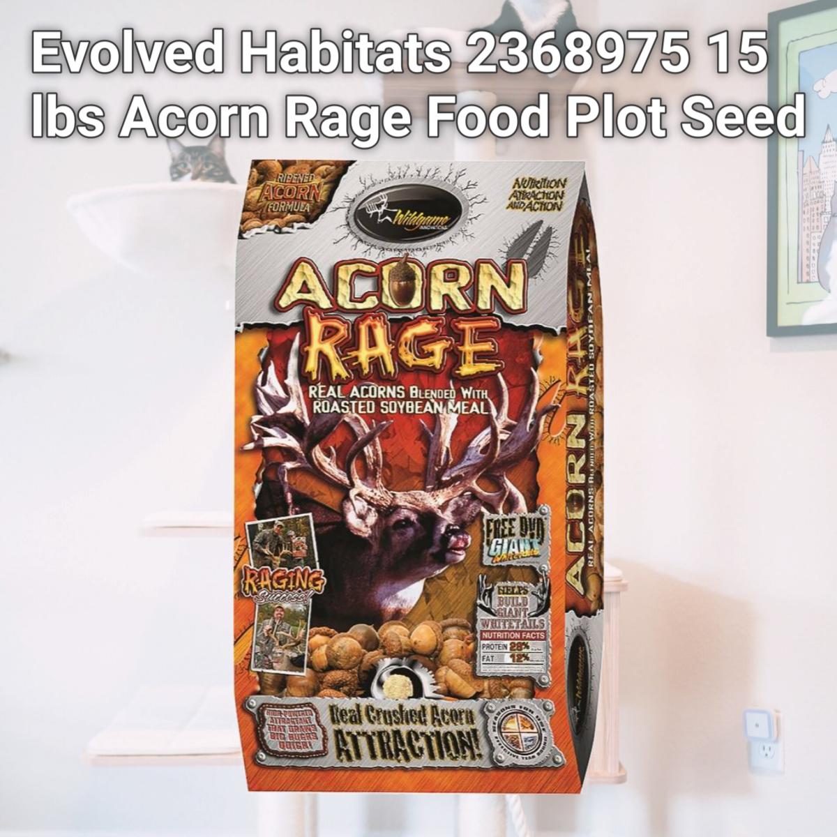 Picture of Evolved Habitats 2368975 15 lbs Acorn Rage Food Plot Seed