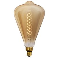 Spiral Filament ST52 LED Amber Bulb