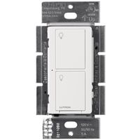 Lutron Caseta 5 amps Single Pole Wireless Smart-Enabled Rocker Switch White 1 pk -  PD-5ANS-WH-R