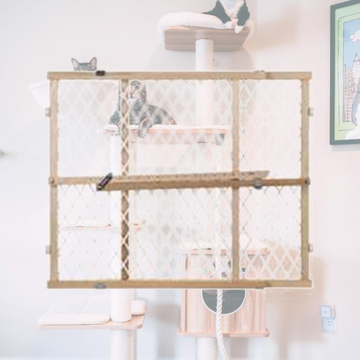Picture of North States Industries 4604 Mesh Gate - 26-42 W x 23 H In.