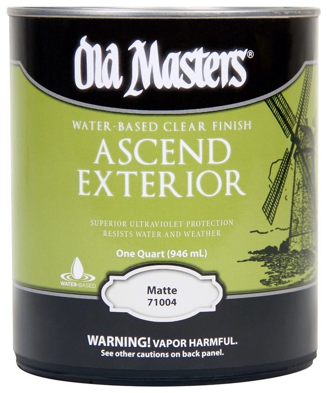 1 qt. Ascend Exterior Water-Based Finish - Matte