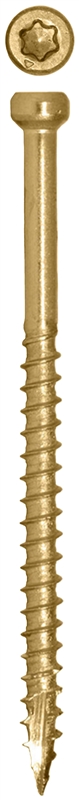 GRK Fasteners No. 8 X 2 in. L Star Climatek Coarse Trim Screws 100 pk
