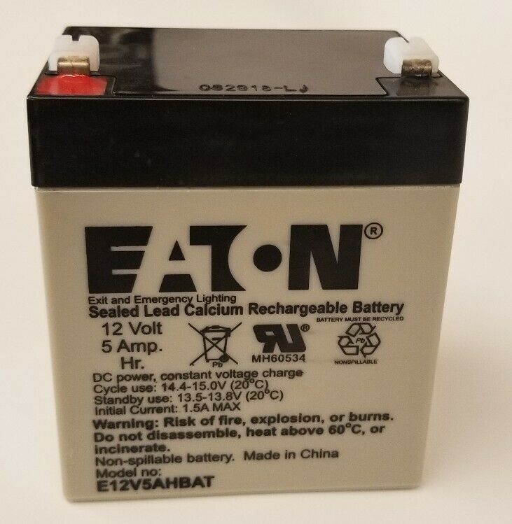 Picture of Cooper Lighting 8753089 12V 5Ah Replacement Battery