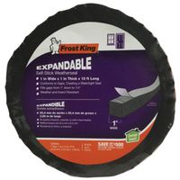 1249366 1 in. x 13 ft. Expanding Foam Tape, Black
