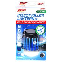 7348451 2 in 1 Solar Bug Zapper Lantern