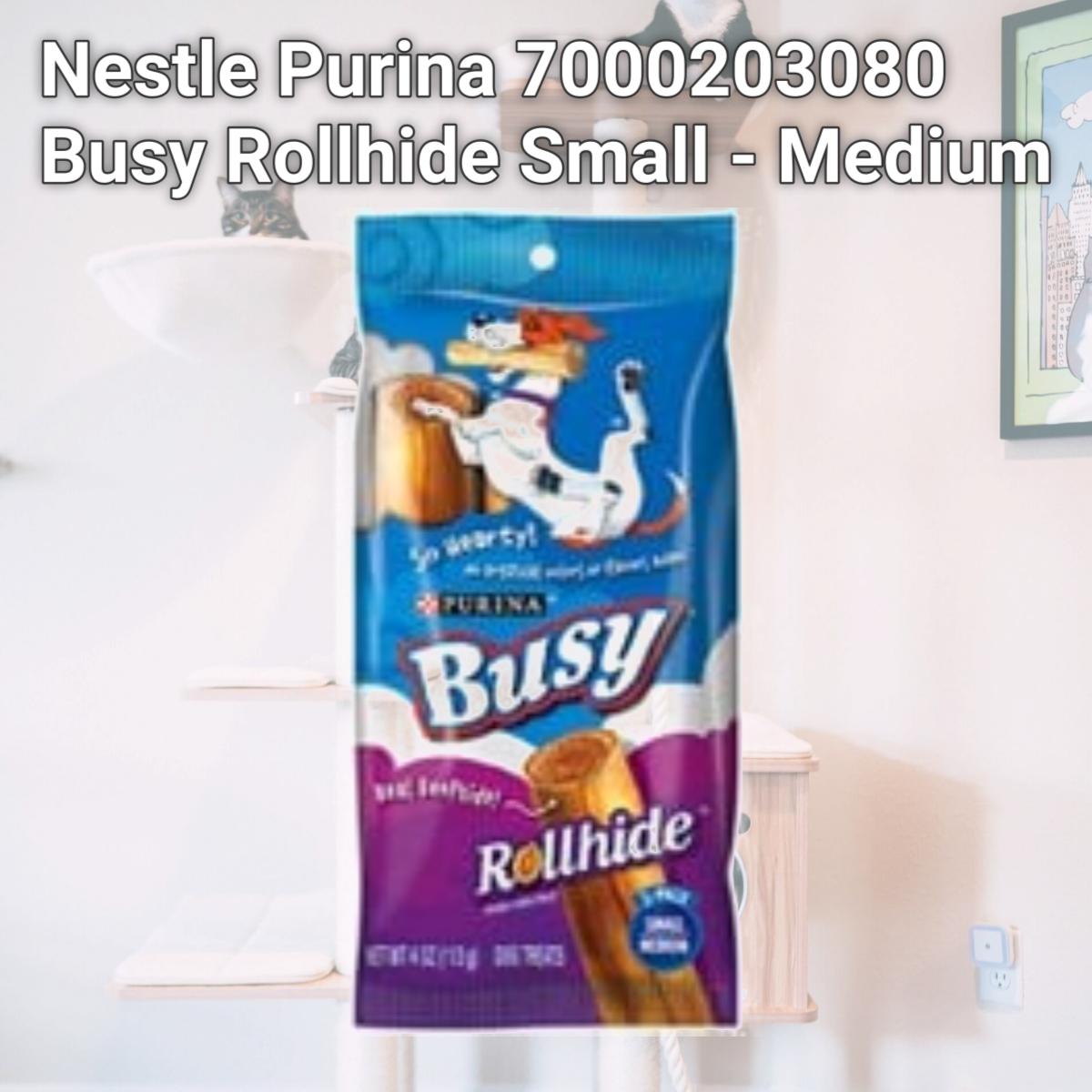 Picture of Nestle Purina 7000203080 Busy Rollhide Small - Medium