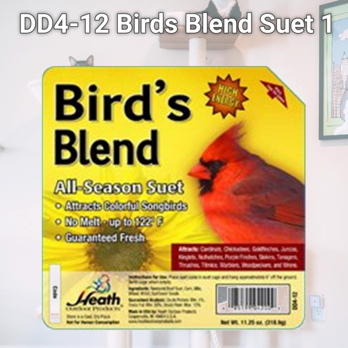 Picture of Heath Mfg DD4-12 Birds Blend Suet 1
